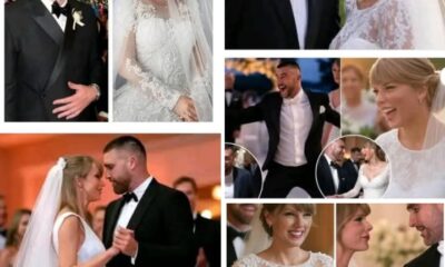 “Love’s winning play: Travis Kelce and Taylor Swift take their final steps as singles, walking hand in hand down the aisle to forever,” one attended remarked, capturing the essence of the day.... See more 👇👇