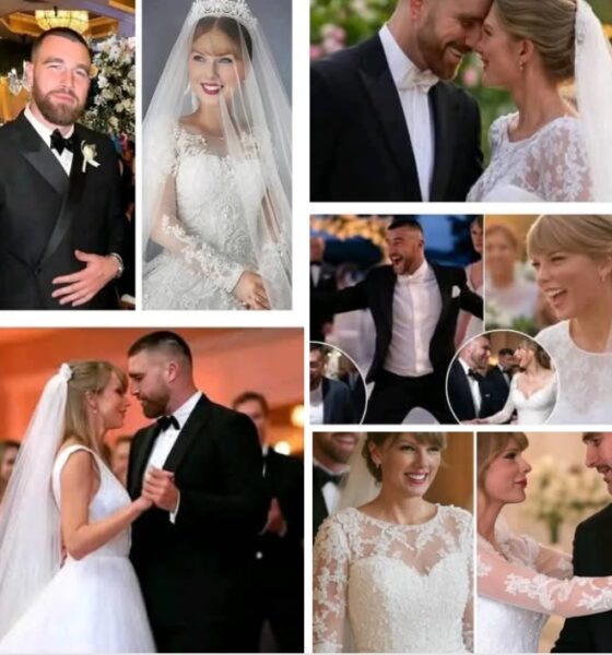 “Love’s winning play: Travis Kelce and Taylor Swift take their final steps as singles, walking hand in hand down the aisle to forever,” one attended remarked, capturing the essence of the day.... See more 👇👇