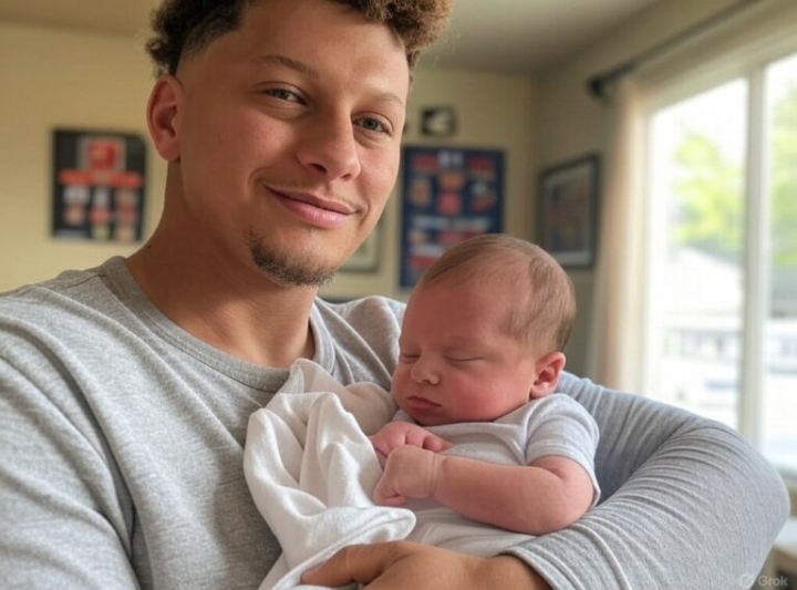 Patrick Mahomes Shares Sweet Milestone as Baby Golden Turns One Month: See the Photos!