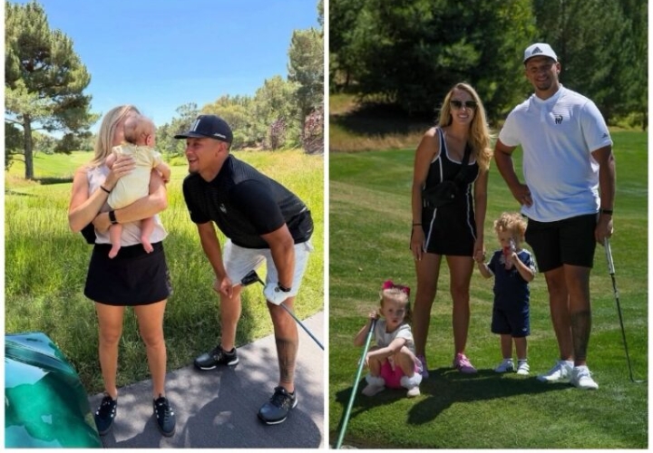 JUST IN: Patrick and Brittany Mahomes Enjoy a Heartwarming Family Golf Day in Las Vegas with Sterling, Bronze and Baby Golden Raye at the 15 and the Mahomies Foundation Vegas Golf Classic