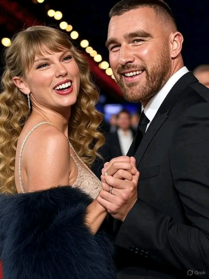 “Fans totally lost control as Taylor Swift and Travis Kelce arrived hand-in-hand at the 2025 AMAs! The power couple shut down the red carpet with their show-stopping entrance — Taylor dazzling in a custom couture gown while Travis kept it sleek and stylish. Screams erupted, cameras flashed nonstop, and the energy was absolutely”… SEE VIDEOS AND PHOTOS HERE…