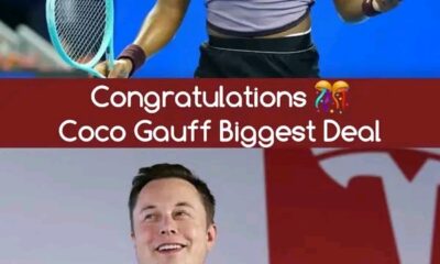 Breaking: Tesla CEO Elon Musk Signs 3-year $850 Million Endorsement Deal with The Coco Gauff ,For Agreeing To.... 📰 READ FULL STORY HERE ⤵️⤵️
