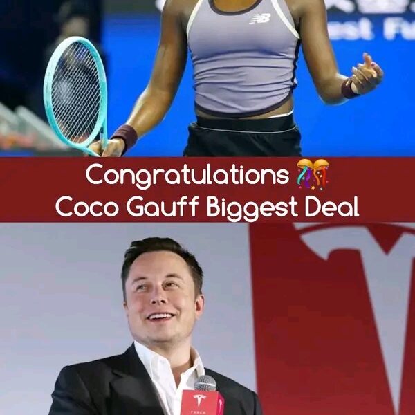 Breaking: Tesla CEO Elon Musk Signs 3-year $850 Million Endorsement Deal with The Coco Gauff ,For Agreeing To.... 📰 READ FULL STORY HERE ⤵️⤵️