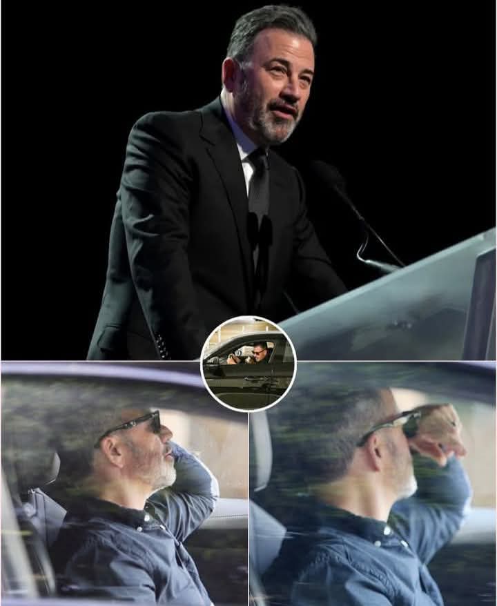 JUST IN: Jimmy Kimmel Reappeared For The First Time After His Show’s Sudden Cancellation. The moment he stepped out of his car, the cameras saw something no one expected — and ABC turned pale. The Los Angeles sun glared off tinted glass as cameras caught Kimmel, his head buried briefly in his hands before he forced a thin smile. The theater that once roared with applause now sat in silence, its doors locked, its staff scattered. And in that instant, a simple photograph carried more power than a thousand monologues. One Glimpse, One Gesture, And ABC Found Itself At The Center Of A Storm It Could No Longer Contain. Today, Kimmel appeared again — and it wasn’t just an appearance. It was a spark. A single gesture powerful enough to flip the script ABC thought they had buried forever. They realized: he wasn’t erased. He had been turned into a scapegoat too visible to control, too loud to bury. And now, the very silence they tried to force on him is what makes their walls shake, So what exactly did Jimmy Kimmel trigger in that moment? Who saw the cracks first? And why was just one appearance… enough to make ABC tremble and expose the hands pulling strings behind the curtain? See shocking truth here…………⤵️⤵️⤵️⤵️⤵️