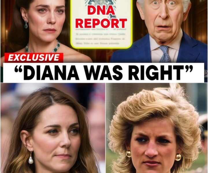DNA BOMBSHELL: Kate Middleton in Tears as Secret Report Links Princess Diana to Hidden Son – Palace in Crisis,Is this Diana’s final revenge from beyond the grave? And what does it mean for the future of William, Charlotte – and the throne itself?… SEE MORE