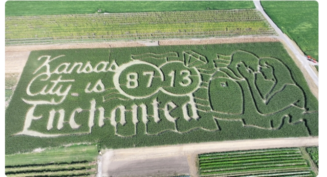Kansas City farm creates corn maze for Taylor Swift, Travis Kelce engagement