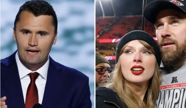 “The Marriage Won’t Work Out” — Charlie Kirk’s Shameful Prediction for Taylor Swift and Travis Kelce’s Union Just Before His Demise