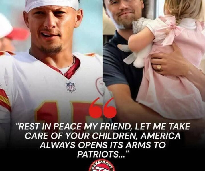 NFL Breaking News:Shortly after Charlie Kirk’s death, Chiefs star Patrick Mahomes stepped in, pledging to pay all of Kirk’s two children’s living and education expenses. This action not only eased the burden on Kirk’s family during this time of grief but also caused a stir on social media – “I’m also a father, I understand the loss of his family at this time…”. FULL STORY ⤵️