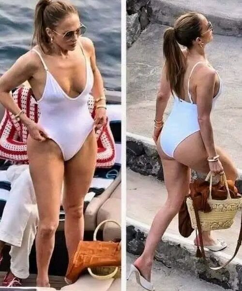 Jennifer Lopez shared a picture of her daughter with Marc Anthony, who was seen with a mustache and wearing baggy clothes.Lopez asks people to refer to her daughter as “they” instead of “she.”Fans expected her daughter to look like a mini Lopez, but the reality was different.➡Check out their latest photos and details below;