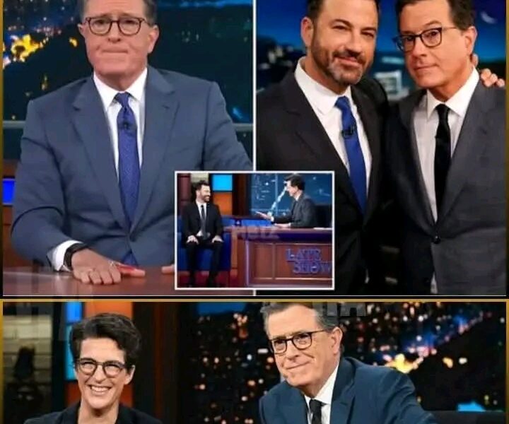 Television Just Broke Its Own Chains. In a move no one saw coming, Rachel Maddow, Stephen Colbert, and Jimmy Kimmel walked away from the system — and built a newsroom that has every major network shaking. No advertisers. No corporate censors. No watered-down scripts. Just three of the biggest names in media tearing down the old rules and declaring war on silence. Maddow brings her unflinching analysis, Colbert his razor-sharp satire, and Kimmel his fearless late-night voice — a trio ready to deliver stories the networks never wanted told. Why would these figures risk their careers to challenge the very system that made them? What truths are they preparing to reveal that television never dared to air? And most importantly, could this bold rebellion ignite a revolution in how news itself is told? Full story below ⤵️⤵️⤵️