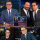 Television Just Broke Its Own Chains. In a move no one saw coming, Rachel Maddow, Stephen Colbert, and Jimmy Kimmel walked away from the system — and built a newsroom that has every major network shaking. No advertisers. No corporate censors. No watered-down scripts. Just three of the biggest names in media tearing down the old rules and declaring war on silence. Maddow brings her unflinching analysis, Colbert his razor-sharp satire, and Kimmel his fearless late-night voice — a trio ready to deliver stories the networks never wanted told. Why would these figures risk their careers to challenge the very system that made them? What truths are they preparing to reveal that television never dared to air? And most importantly, could this bold rebellion ignite a revolution in how news itself is told? Full story below ⤵️⤵️⤵️