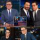 Television Just Broke Its Own Chains. In a move no one saw coming, Rachel Maddow, Stephen Colbert, and Jimmy Kimmel walked away from the system — and built a newsroom that has every major network shaking. No advertisers. No corporate censors. No watered-down scripts. Just three of the biggest names in media tearing down the old rules and declaring war on silence. Maddow brings her unflinching analysis, Colbert his razor-sharp satire, and Kimmel his fearless late-night voice — a trio ready to deliver stories the networks never wanted told. Why would these figures risk their careers to challenge the very system that made them? What truths are they preparing to reveal that television never dared to air? And most importantly, could this bold rebellion ignite a revolution in how news itself is told? Full story below ⤵️⤵️⤵️