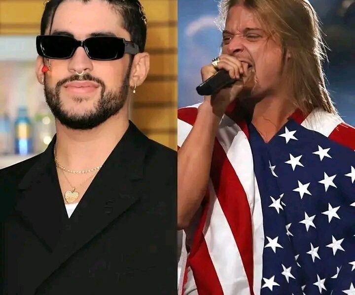 Kid Rock didn’t hold back, declaring: “You bring a man in a dress to the Super Bowl? Then don’t call it football, call it a circus.” To him, the Super Bowl stage isn’t just another performance — it’s the moment the whole world is watching, a symbol of strength and American spirit. That’s why he fiercely opposed the idea of Bad Bunny, a man with an eccentric dress-wearing style, headlining the show. He made his stance clear: “I’ll walk away as an NFL fan if they let Bad Bunny take that stage. This isn’t just a bad choice — it’s an insult to American music.” Details 👇