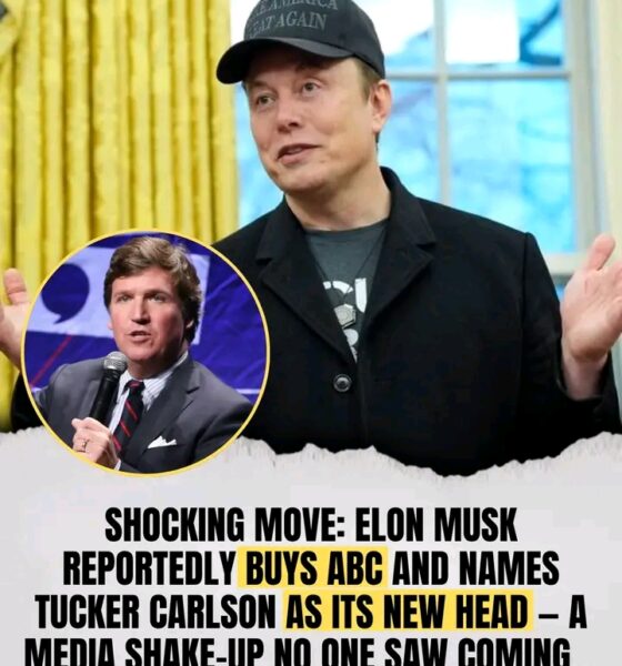 ⚡️URGENT: Elon Musk has just shocked the entire United States! He is not only acquiring ABC, but also appointing Tucker Carlson as CEO, a decision that has left the public stunned and in turmoil.