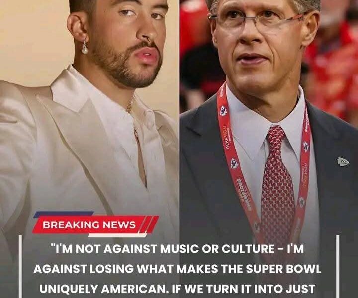 🔴"I WILL END MY PARTICIPATION IN THE SUPER BOWL IF THEY LET BAD BUNNY PERFORM AT HALFTIME — Kansas City Chiefs Issue Shocking Ultimatum, NFL’s Response Stuns Millions!" The battle for America's biggest stage has exploded into a public confrontation. Kansas City Chiefs CEO Clark Hunt has issued an unprecedented ultimatum: either the NFL cancels Bad Bunny's controversial Super Bowl halftime performance, or we'll end our Super Bowl participation. The warning has sent shockwaves through the sports world and raised questions about culture, commerce, and the true cost of following global trends over American traditions.