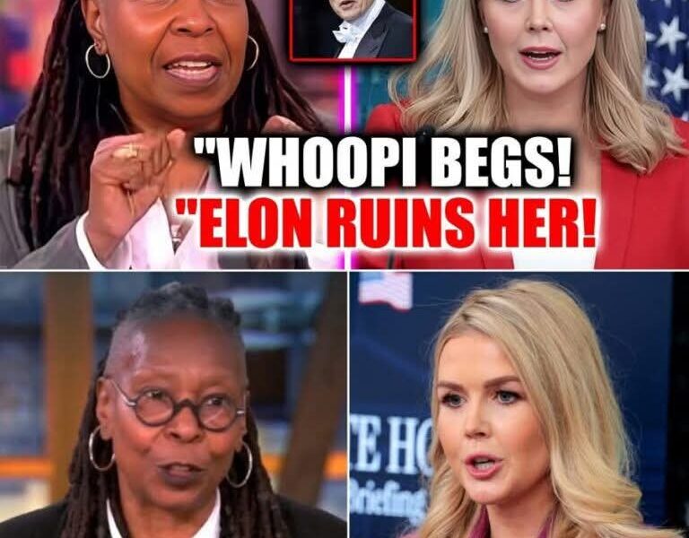 “Emergency Message: Whoopi Goldberg Reaches Out to Karoline Leavitt – The Truth Exposed!” Something shocking just happened in the political and media landscape—Whoopi Goldberg, the longtime co-host of The View, has made an urgent plea to White House Press Secretary Karoline Leavitt. But the big question is: Why now? What is she so desperate to say?… Full Details Below ⤵️👇