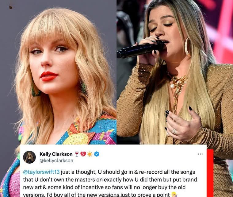 She gave Taylor Swift one piece of advice — and it changed music history. Now, Kelly Clarkson reveals the heartwarming way Swift continues to say thank you: weekly bouquets, handwritten notes, and a diamond-studded bracelet engraved with “For inspiring my freedom.” Inside the quiet friendship between two powerhouse women — built on music, respect, and the power of speaking up.