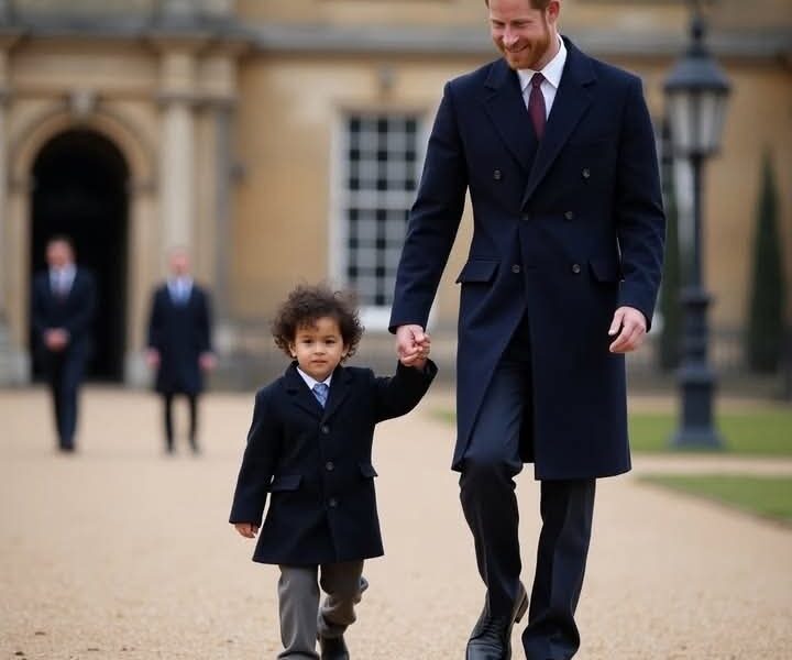 GOOD NEWS: Prince Harry happily returned to the UK with his son Archie after King Charles handed him back the crown: “The owner of Buckingham Palace is about to change…” ( For Full Information,👇🏻👇🏻)