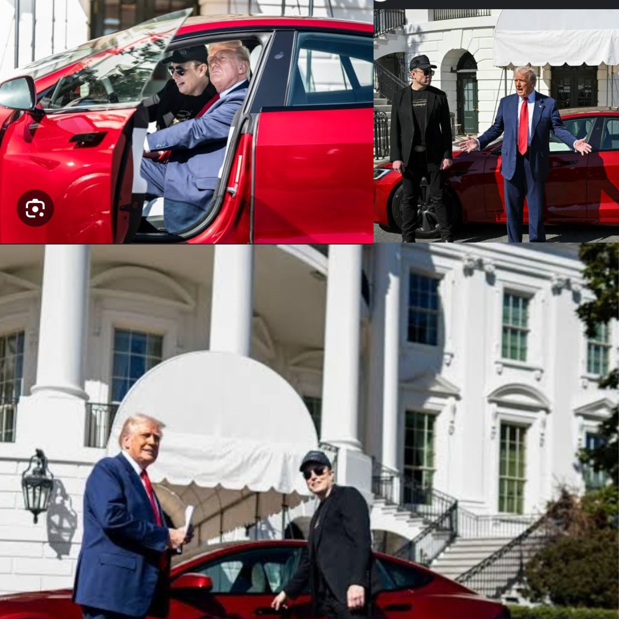 Elon Musk and Donald Trump Feel Energized as They Share a Thrilling New Experience with a Sleek New Car.....Full Details Here ⤵️⤵️